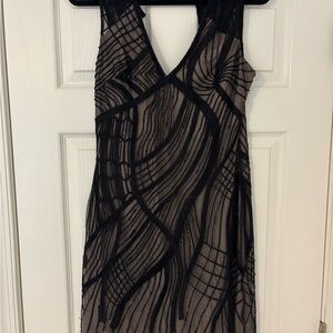 Aidan Mattox Elegant Black Dress